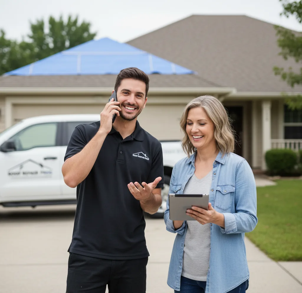 Modern Solutions Roof Repair customer support in Hesston